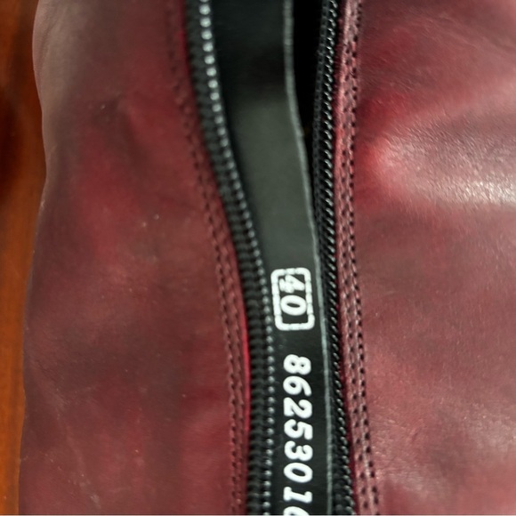 Remonte Deep Red Knee-High Winter Boots - Picture 6 of 8